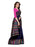 Navy Blue, Multi Color Kashmiri Silk (Art Silk) Saree only in Bigswipe