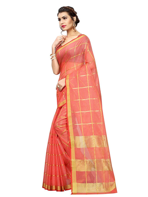 Pink Color Poly Silk Saree only in Bigswipe