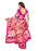 Pink, Multi Color Crepe Saree only in Bigswipe