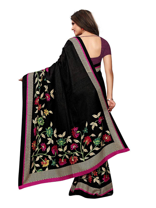 Black, Multi Color Georgette Saree only in Bigswipe