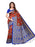 Blue, Maroon, Multi Color Poly Silk Saree only in Bigswipe