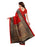 Maroon, Multi Color Poly Silk Saree only in Bigswipe