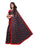 Navy Blue, Multi Color Chiffon Saree only in Bigswipe