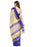 Beige, Blue Color Poly Silk Saree only in Bigswipe