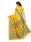 Yellow, Beige Color Art Silk (Kashmiri Silk) Saree