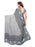 Grey, Multi Color Satin Saree only in Bigswipe