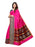 Pink Color Poly Silk Saree only in Bigswipe