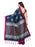 Navy Blue, Multi Color Poly Silk Saree only in Bigswipe