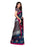 Navy Blue, Multi Color Poly Silk Saree only in Bigswipe