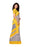 Grey, Yellow Color Crepe Saree only in Bigswipe