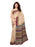 Beige, Multi Color Crepe Saree only in Bigswipe