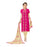 Cotton Jacquard Fabric Pink Color Dress Material only in Bigswipe