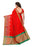 Red Color Chanderi Silk Saree