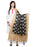 Black, Beige Color Bhagalpui Silk Dupatta only in Bigswipe