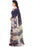 Printed Faux Georgette Blue Color Saree only in Bigswipe