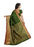 Green Color Printed Cotton Silk Saree With Blouse only in Bigswipe