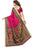 Pink Color Printed Khadi Silk Saree With Blouse only in Bigswipe