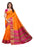 Orange Pink Color Jacquard Tussar Silk Saree With Blouse only in Bigswipe