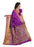 Purple Color Weaving Cotton Silk Saree With Blouse