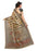 Beige Color Printed Bhagalpuri Silk Saree With Blouse only in Bigswipe