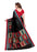 Black Color Printed Bhagalpuri Silk Saree With Blouse only in Bigswipe