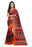 Multi Color Printed Bhagalpuri Silk Saree With Blouse only in Bigswipe