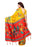 Yellow, Maroon Color Art Silk Saree