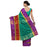 Green, Multi Color Poly Silk Saree only in Bigswipe