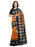 Orange Color Cotton Silk Saree only in Bigswipe