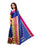 Blue, Golden, Pink Color Poly Silk Saree only in Bigswipe