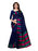 Navy Blue, Multi Color Kashmiri Silk (Art Silk) Saree only in Bigswipe