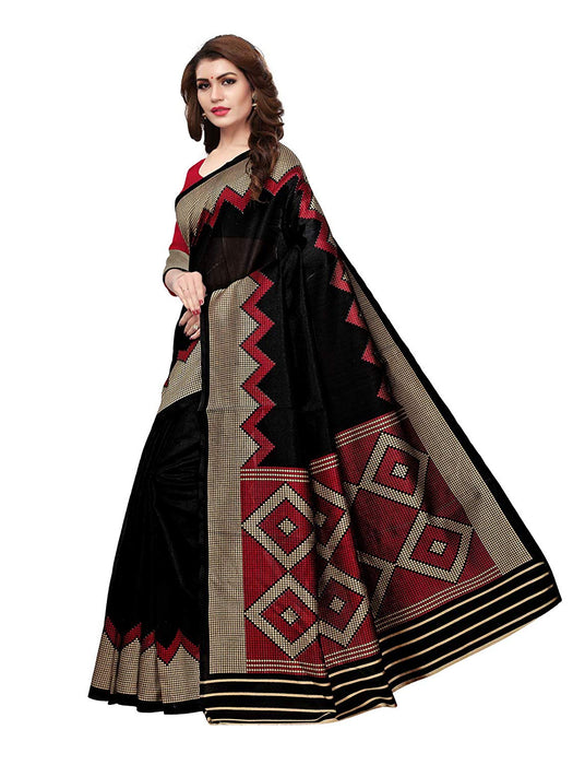 Black, Maroon, Beige Color Kashmiri Silk (Art Silk) Saree only in Bigswipe