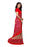 Red, Beige, Multi Color Crepe Saree