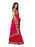 Red Color Chanderi Silk Saree