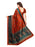 Brown, Multi Color Poly Silk Saree only in Bigswipe