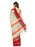 Beige, Red Color Poly Silk Saree only in Bigswipe