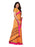 Peach, Multi Color Crepe Saree only in Bigswipe