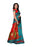 Turquoise Color Poly Silk (Kashmiri Silk) Saree