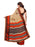 Beige, Brown, Multi Color Chiffon Saree only in Bigswipe