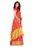 Pink (Carrot Red) Color Cotton Silk Saree only in Bigswipe