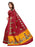 Maroon, Yellow Color Khadi Silk (Art Silk) Saree only in Bigswipe