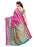 Magenta, Turquoise Color Art Silk Saree only in Bigswipe