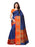 Navy Blue Color Poly Silk Saree only in Bigswipe