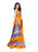 Orange, Blue, Multi Color Poly Silk Saree only in Bigswipe