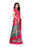 Pink, Turquoise, Multi Color Poly Silk Saree only in Bigswipe