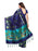 Navy Blue, Turquoise, Multi Color Poly Silk Saree only in Bigswipe