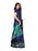 Navy Blue, Turquoise, Multi Color Poly Silk Saree only in Bigswipe