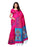 Pink, Blue, Multi Color Poly Silk Saree only in Bigswipe