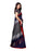 Navy Blue, Multi Color Poly Silk Saree only in Bigswipe