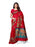 Maroon, Turquoise, Multi Color Poly Silk Saree only in Bigswipe